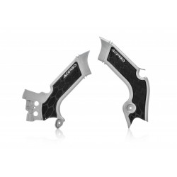 Protection de cadre ACERBIS X-GRIP KAWASAKI 450 KXF Gris / Noir