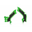 Protection de cadre ACERBIS X-GRIP KAWASAKI 450 KXF Vert / Noir