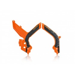 Protection de cadre ACERBIS X-GRIP KTM EXC / EXC-F Orange
