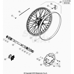 Roue avant 