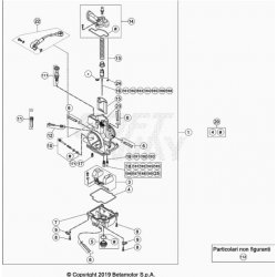 Carburateur BETA 300 RR 2T RACING 2020 