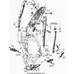 Accessoires de chassis BETA 300 RR 2T RACING 2020 