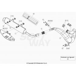 Échappement et silencieux BETA 300 RR 2T RACING 2020 