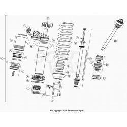Amortisseur BETA 125 RR 2T 2021 