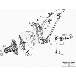 Boitier de filtre à air BETA 125 RR 2T 2021 