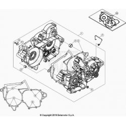 Carter moteur BETA 250 RR 2T 2021 