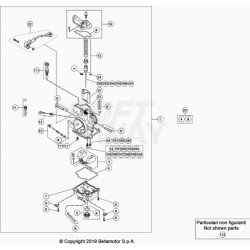 Carburateur BETA 250 RR 2T 2021 