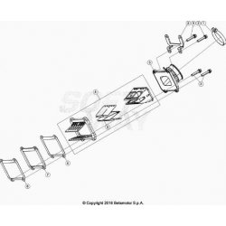 Boîte à clapets et pipe d'admission BETA 250 X-TRAINER 2021 