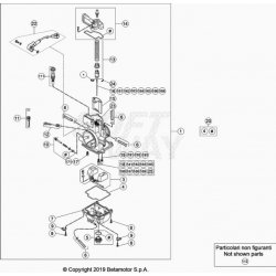 Carburateur BETA 300 RR 2T 2021 