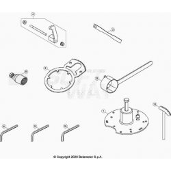 Outillage moteur BETA 300 RR 2T 2021 