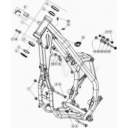 Cadre, chassis BETA 300 X-TRAINER 2021 