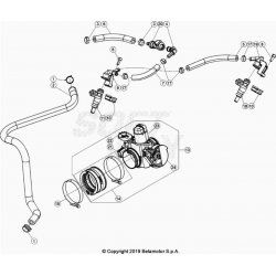 Corps d'injection BETA 390 RR 4T 2021 