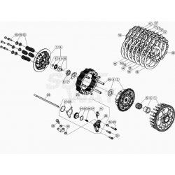 Embrayage et cloche BETA 430 RR 4T 2021 