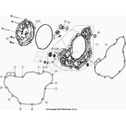 Carter d'embrayage et pompe à eau BETA 480 RR 4T 2021 