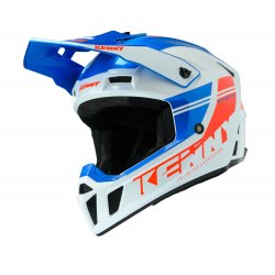 Casque KENNY Performance Bleu - Blanc - Rouge 