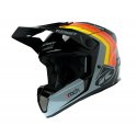 Casque KENNY Track Victory - Noir - Gris - Orange