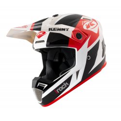 Casque KENNY Track Noir - Rouge 