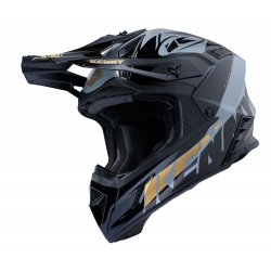 Casque KENNY Trophy Noir - Or 