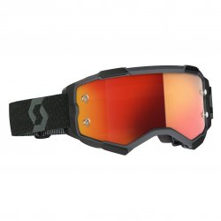 Lunettes SCOTT FURY - Noir - Écran iridium orange 