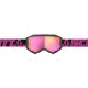 Lunettes SCOTT FURY - Noir / Rose - Écran iridium rose 