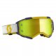 Lunettes SCOTT FURY - Jaune / Bleu - Écran iridium jaune 