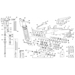 Amortisseur - Bras oscillant SHERCO 125 SE FACTORY 2T 2021 
