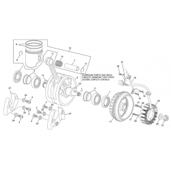 Vilebrequin assemble SHERCO 125 SE FACTORY 2T 2021 