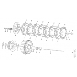 Embrayage SHERCO 125 SE FACTORY 2T 2021 