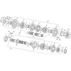 Boîte de vitesses SHERCO 250 SE FACTORY 2T 2021 