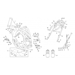 Cadre SHERCO 250 SEF FACTORY 4T 2021 