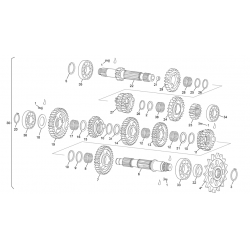 Boîte de vitesses SHERCO 250 SEF FACTORY 4T 2021 