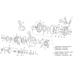 Vilebrequin assemble SHERCO 250 SEF FACTORY 4T 2021 