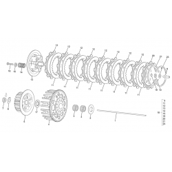 Embrayage SHERCO 250 SEF RACING 4T 2021 