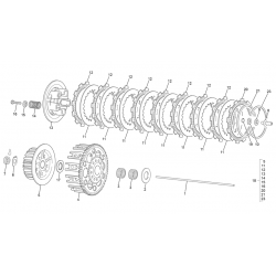 Embrayage SHERCO 300 SEF RACING 4T 2021 