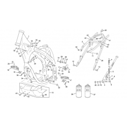 Cadre SHERCO 450 SEF FACTORY 4T 2021 