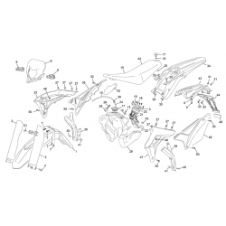 Plastiques SHERCO 450 SEF FACTORY 4T 2021 