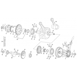 Vilebrequin assemble SHERCO 450 SEF FACTORY 4T 2021 