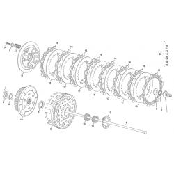 Embrayage SHERCO 450 SEF FACTORY 4T 2021 