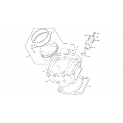 Cylindre SHERCO 450 SEF FACTORY 4T 2021 