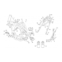 Cadre SHERCO 450 SEF RACING 4T 2021 