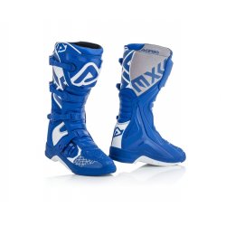 Bottes ACERBIS X-TEAM Bleu / Blanc