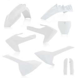 Kit plastiques super complet HVA 85 TC '18 - Blanc 
