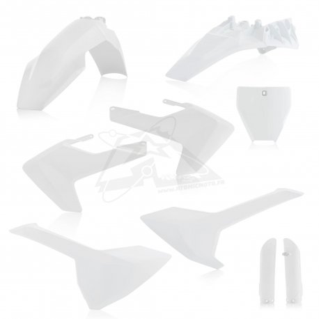 Kit plastiques super complet HVA 85 TC '18 - Blanc 