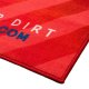 Tapis environnemental UP Design moto rouge et bleu