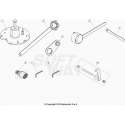 Outillage moteur BETA 125 RR 2T RACING 2021 