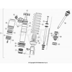 Amortisseur BETA 125 RR 2T RACING 2021 