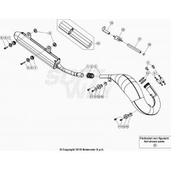 Échappement et silencieux BETA 125 RR 2T RACING 2021 