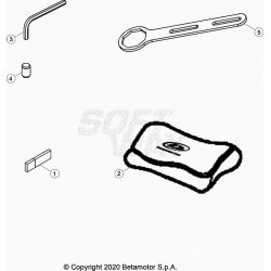 Trousse a outils BETA 125 RR 2T RACING 2021 