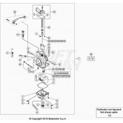 Carburateur BETA 250 RR 2T RACING 2021 