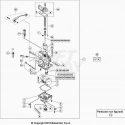 Carburateur BETA 250 RR 2T RACING 2020 